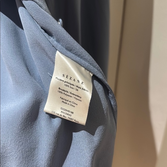 Sezane Cleia Shirt (sz FR 34, US 2) - Picture 9 of 9